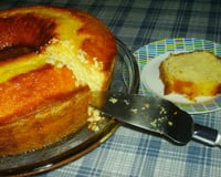Bolo delícia de laranja