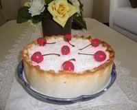 Torta de coco e leite condensado