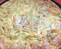 Torta de liquidificador da Denise