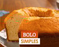 Bolo simples
