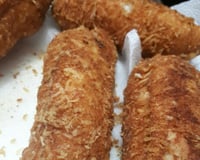 Cigarrete de queijo e presunto