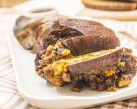 Picanha recheada com queijo