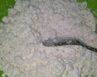 Massa de tapioca de polvilho doce