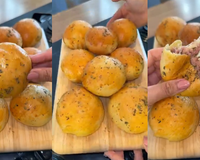 Faço esse pão de calabresa com muito queijo todo fim de semana, virou meu lanche rápido preferido!