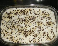 Pavê de brigadeiro com beijinho