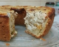 Quiche de requeijão presunto azeitonas