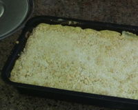 Bolo farofa de banana