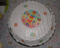 Bolo fácil de baunilha