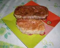 Torta de queijo e presunto