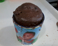 Bolo de caneca sem fermento