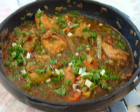 Frango à moda basca