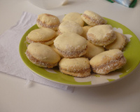 Alfajor de amido de milho (Maisena)