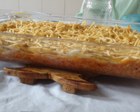 Frango com Catupiri e batata palha da tia Gracia