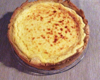 Torta de goiabada com ricota