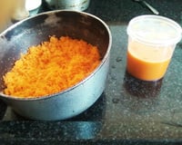 Beijinho de cenoura light