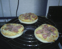 Pizza de forno ou churrasqueira