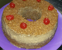 Bolo pudim de chocolate