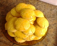 Broinha de fubá de padaria