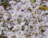 Arroz com brócolis