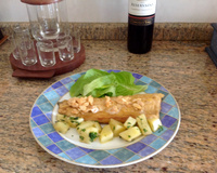 Truta ao molho de amêndoas