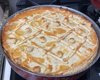 Torta especial de frango e iogurte natural