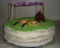 Torta de abacaxi