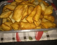 Bolinho com massa de pão