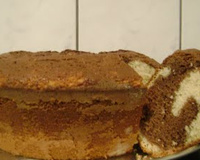 Bolo mesclado da Rithinha