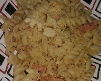 Macarrão com linguiça de churrasco rapidão