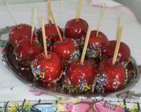 Maçã do amor fácil e perfeita