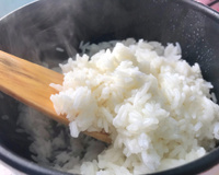 Salve o arroz empapado usando apenas uma fatia de pão