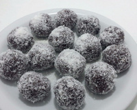 Brigadeiro vegan de inhame