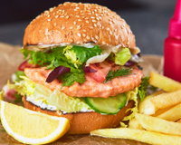 Hambúrguer de siri: confira a receita