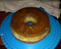 Bolo pudim de chocolate