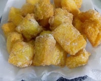 Polenta frita crocante