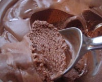 Sorvete de chocolate