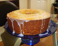 Bolo de laranja com casca fácil