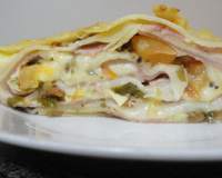 Sanduíche com Massa de Pastel