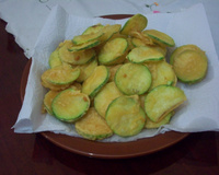 Abobrinha à milanesa