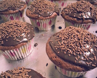 Muffin de chocolate