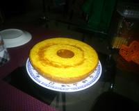 Bolo de milho de lata no liquidificador