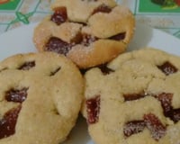 Bolinho de chuva assado e recheado