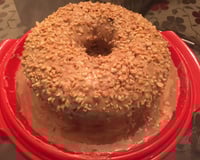 Bolo molhadinho de doce de leite