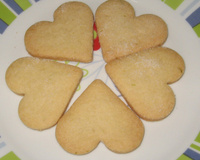 Biscoitos amanteigados
