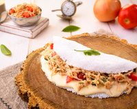 Descobri esse produto baratinho e agora minhas tapiocas saem perfeitas toda vez