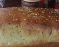 Pão de ervas e especiarias árabes