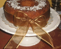 Bolo de fubá molhadinho