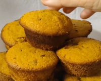 Muffin de cenoura com aveia: faço esse lanche leve que aprendi no TudoGostoso para os meus sobrinhos e eles amam