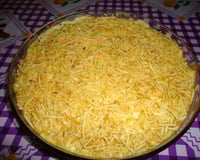 Fricassê de carne moída com requeijão