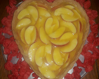 Torta de Maça e Morango